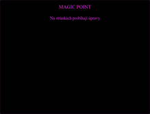 Tablet Screenshot of magicpoint.cz